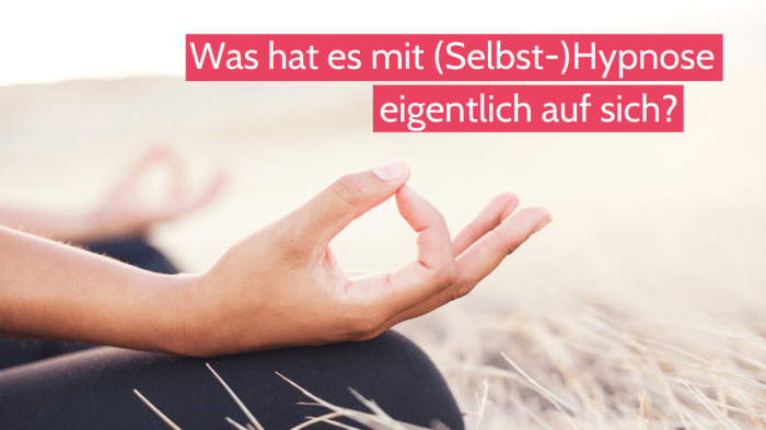 Selbstbewusstsein aufbauen mit Hypnose