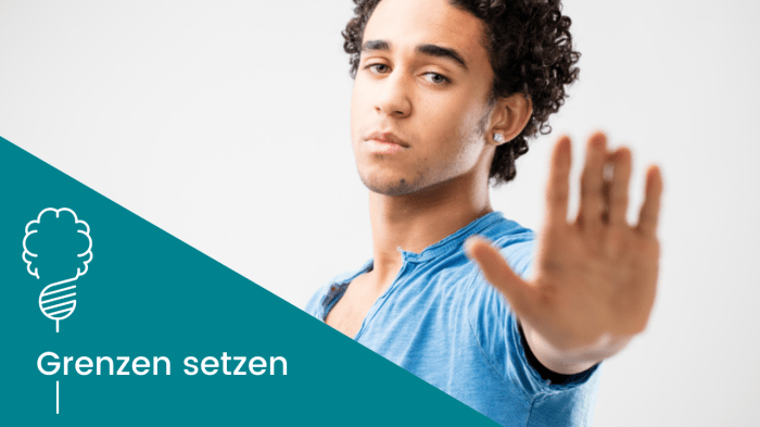 Grenzen in der Freizeit setzen