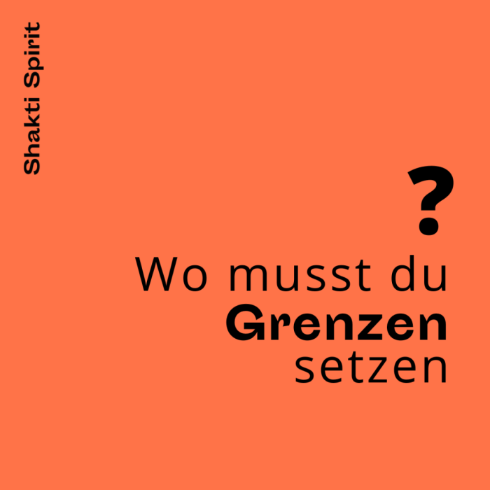 Grenzen setzen